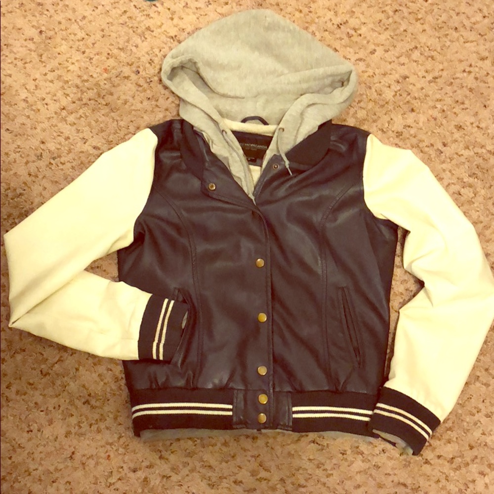 Obey Propaganda leather jacket